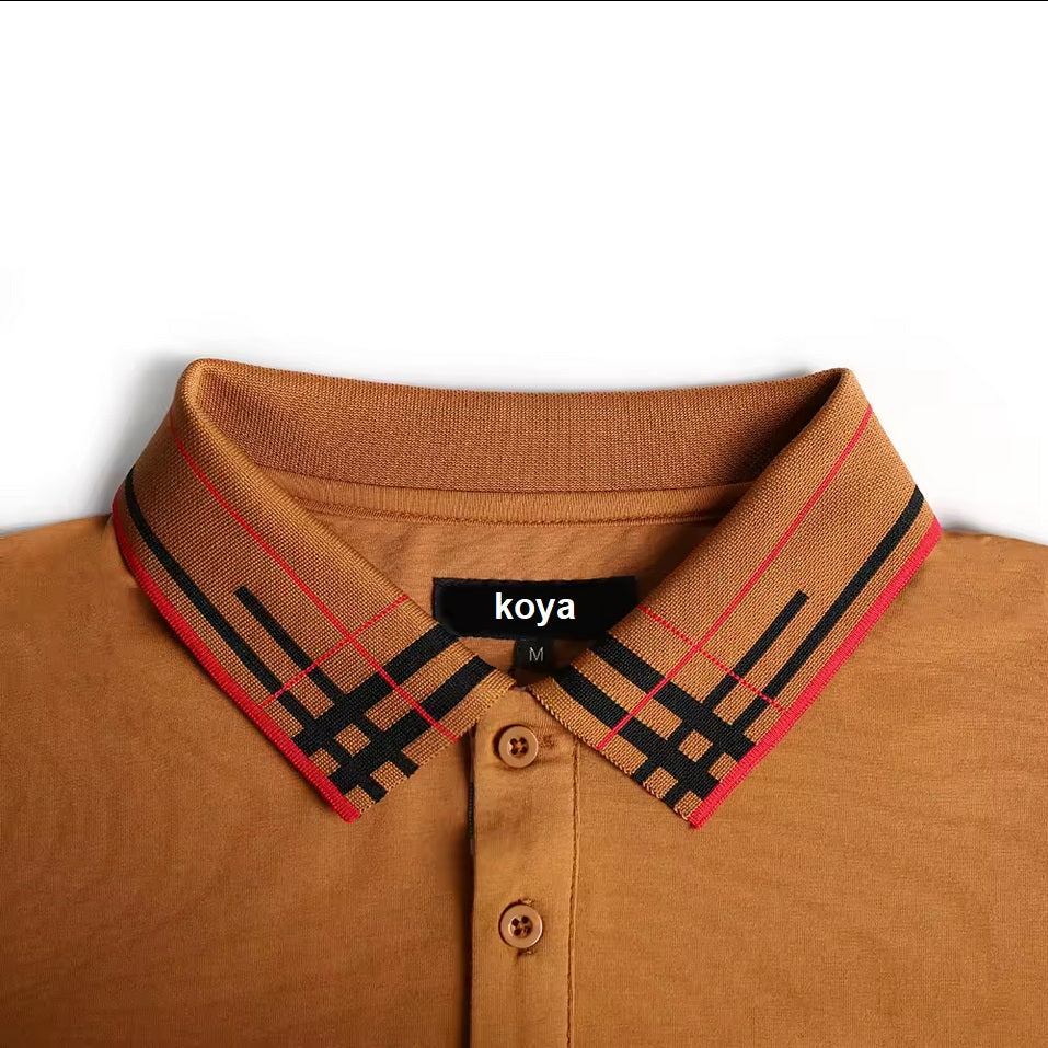 Koya Mens Polo Shirts, Golf Short Sleeve Shirts